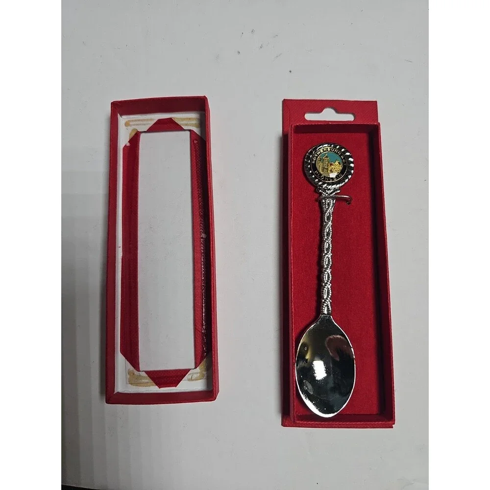 Vintage Souvenir Spoon Collectible Rothenburg ob der Tauber Germany In Box